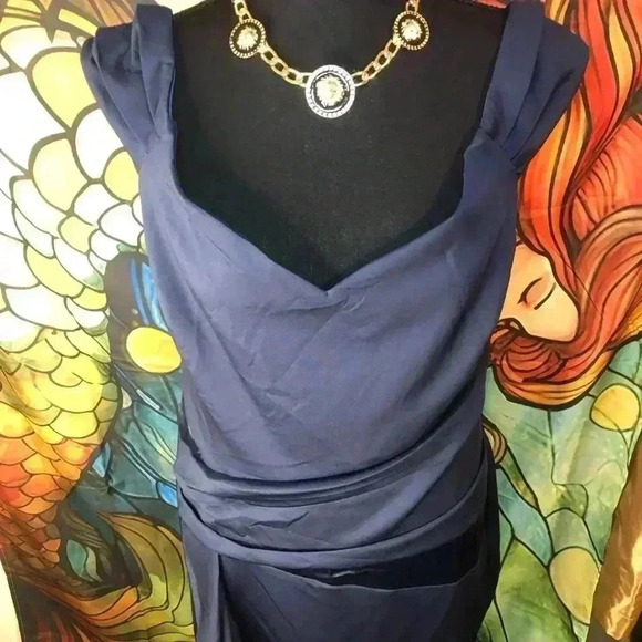 Venus Ruffle detail Dress size Large - Picture 5 of 10